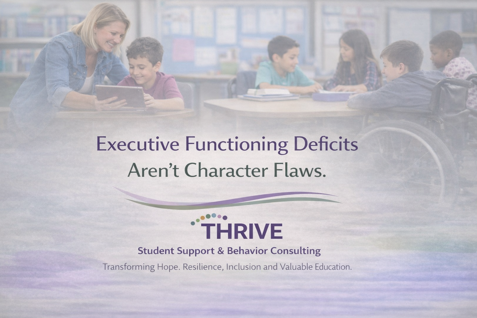 Executive Functioning Deficits Aren’t Character Flaws